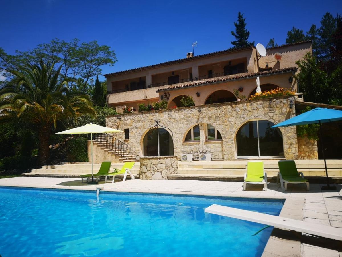 Mas Alto Apartments Montauroux Bagian luar foto